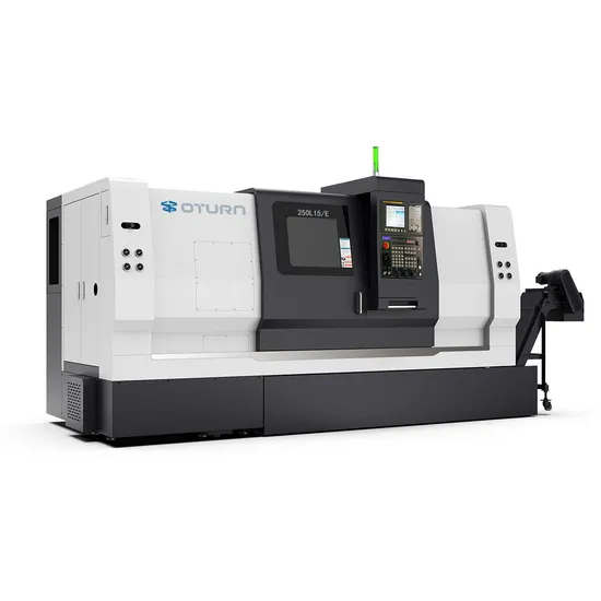 Oturncnc E250L15 CE High Speed and Precision CNC Horizontal Slant Bed Lathe