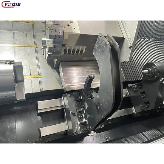 Yogie Heavy Duty Turning Center Ty700 CNC Slant Lathe Turning Machining Center