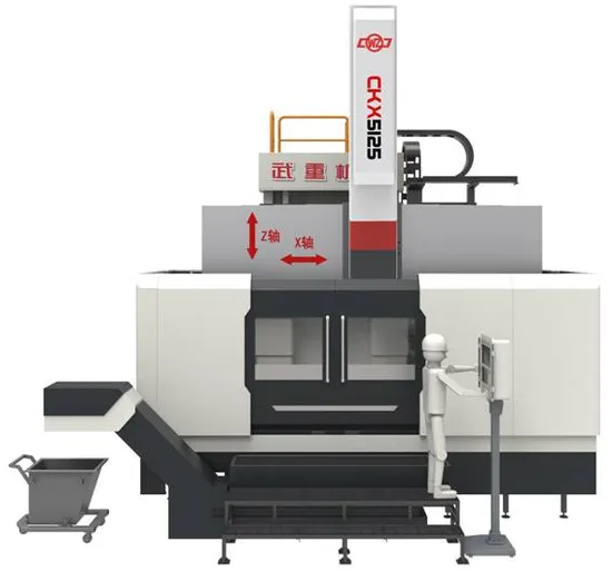 Ckx5116 CNC Single Column Vertical Milling and Turning Center