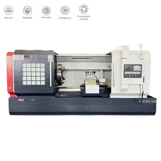 User Preferred Horizontal Lathe Heavy Duty Skew Gear CNC Horizontal Lathe Horizontal Lathe Cutting Lathe CNC Lathe Ck-6180