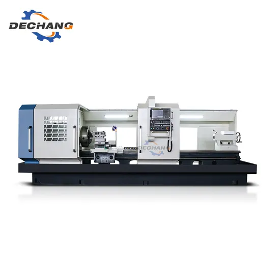 Qk1325 China CNC Big Hole Flat Bed Pipe Threading Oil Country Lathe Machine