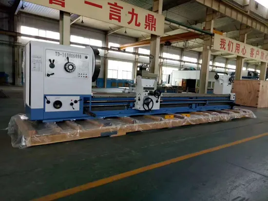 Cw61160d-5m Conventional Horizontal/ Lathe Large Size Lathe / Heavy Duty Lathe /Swing Over Bed 1640mm Lathe