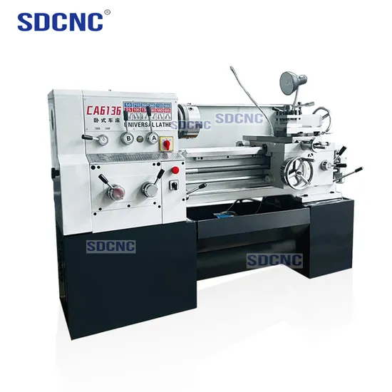Universal Small Floor Lathe Ca6136 Ordinary Horizontal Lathe