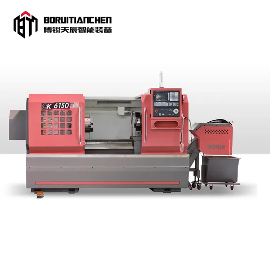 Automatic CNC Lathe Machine Ck6150 CNC Flat Bed Lathe Machine