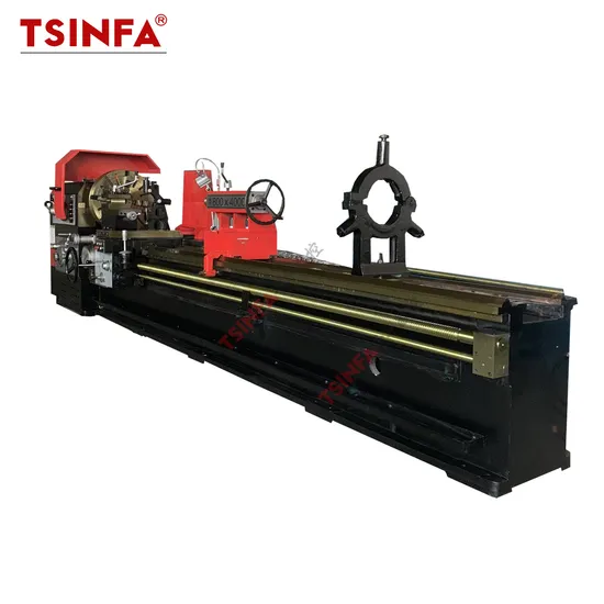 Cw6180*12000mm Manual High Precision Cutting Metal Heavy Lathe Machine with Quality
