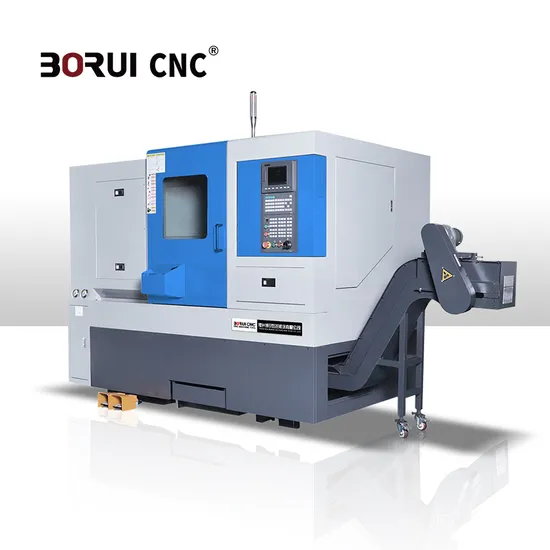 Br-160L High Speed Slant Bed CNC Horizontal Metal Lathe Machine