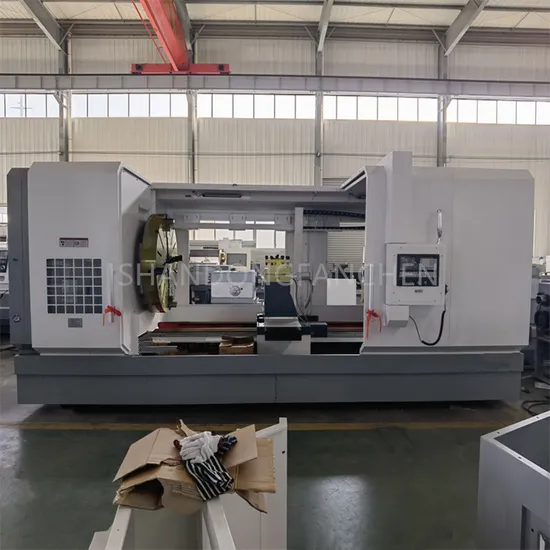 Ck61160 * 1500 CNC Lathe, Large CNC Lathe, Integral Bed, Heavy-Duty Metal Cutting