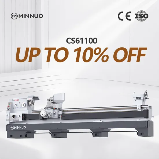 High Speed Cutting Capability CS61100 Factory Direct Sales Simple to Operate Advanced Technology Manual Metal Lathe