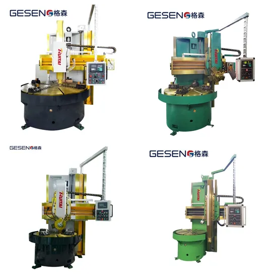 Factory Sales Ruitai Gesen Heavy Duty CNC and Normal Machine Tool Metal Turning Vertical Lathe