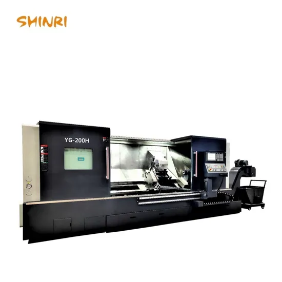 Yg-200h Heavy Cutting High Precision Ht300 Cast Iron Slant Bed CNC Lathe Machine