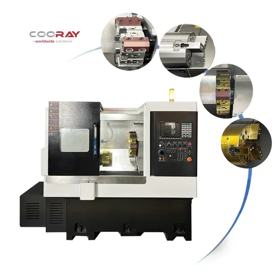 Cooray Crl52t Static Turret Slant Bed Tailstock Fanuc CNC Turning Lathe
