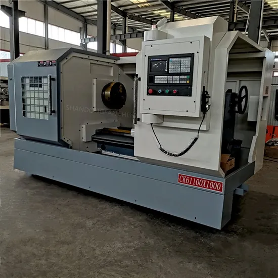 Large Ck61100 Horizontal CNC Lathe Automatic Heavy Cutting Precision