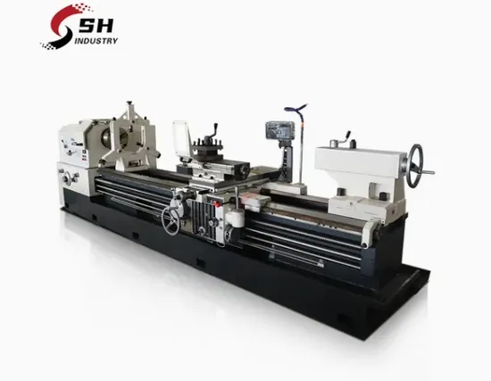 Cw6163 Cw6180 China Horizontal Metal Manual Turning Universal Engine Lathe Machine
