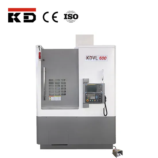 Precision CNC Vertical Lathe with 8 Tool Stations (Model KDVL600)