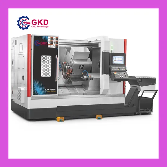 Double Spindles CNC Turning Lathe Machine