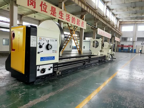 Cw61140h-Swing Over Bed 1400mm-11m 20tons Workpiece Loads Heavy Duty Horizontal Lathe Large Size Lathe Torno