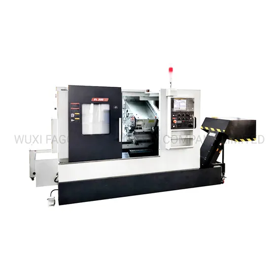 High Speed Inclined Slant Bed EL200L Linear Guide Way CNC Large Size Turning Lathe Machine