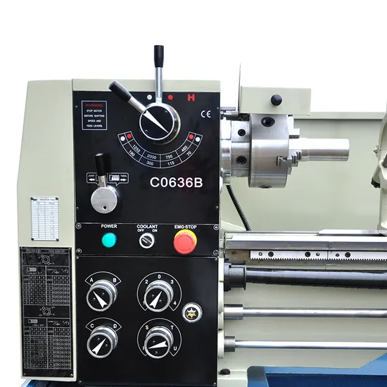 Kd C0632b/C0636b 38mm Spindle Bore Conventional Bench Lathe