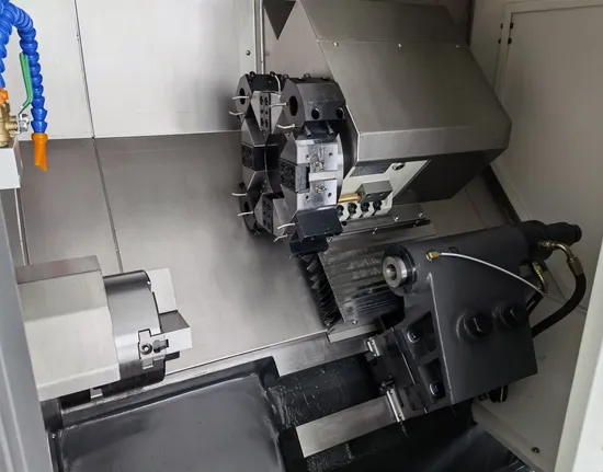 One Year Horizontal Blin Wooden Case CNC Machine Mini Lathe