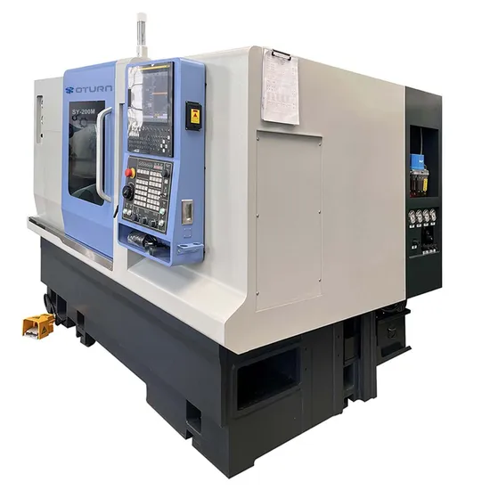 Oturncnc High Precision Slant CNC Lathe CNC Turning Center with Fanuc