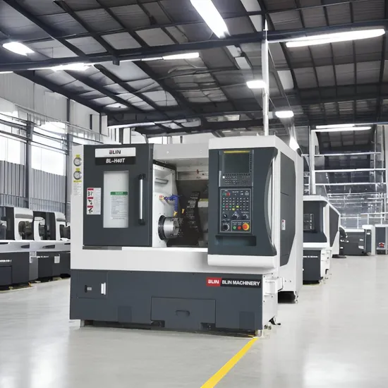 Slant Bed CNC Turning Lathe Center
