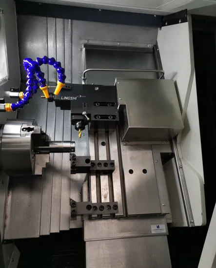 Slanting Mini CNC Lathe System Without Tailstock (BL-H5/H6)