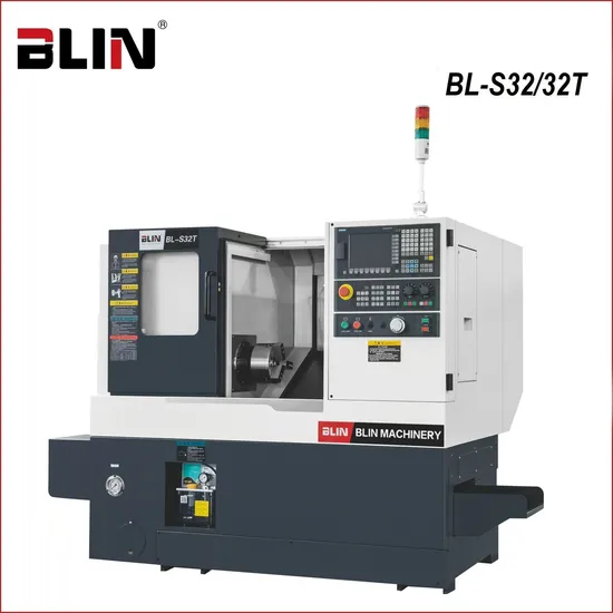 High Precision Exceptional Performance Slant Bed CNC Lathe Machining Equipment Tool with Taiwan Technology (BL-S32/32T)