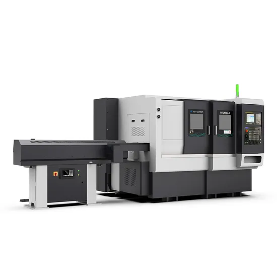 Oturncnc High Precision Slant Bed CNC Metal Lathe Machine with Siemens/Fanuc and Double Spindle