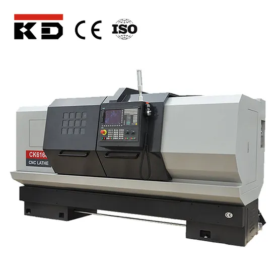 Big Spindle Bore Flat Bed CNC Lathe Ck6166/1500