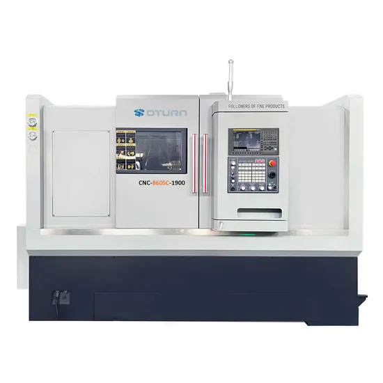 Oturncnc CNC Machine Tools 860sc-1900 Slant Bed Horizontal High Precision Metal Turning Torno Double Spindle CNC Lathe Machine