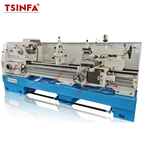 Manual Lathe Machine Conventional Lt6166 4 Meters Horizontal Turning Hot Sale