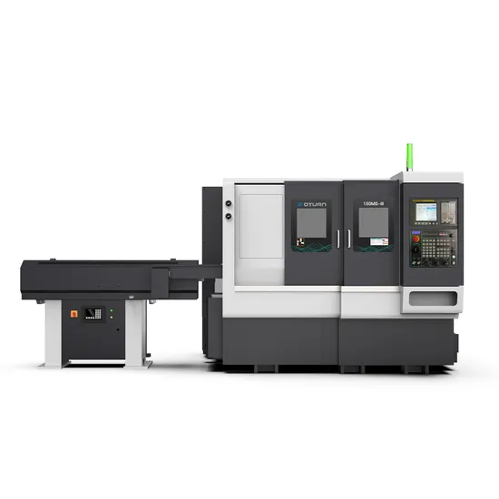 Oturncnc Horizontal Ty150ms-III 4 Axis CNC Lathe Machine Double Spindle Turning Center