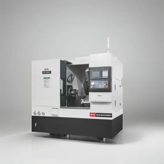 Live Tools Slant Bed CNC Turning Center Lathe Machine (BL-H6Y)