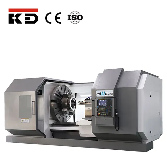 Heavy Duty Big Bore Flat Bed CNC Lathe Ck61100CE/2000
