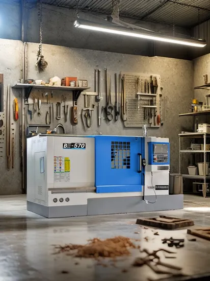 High-Precision Br-500 Br-570 CNC Lathe for Efficient Machining