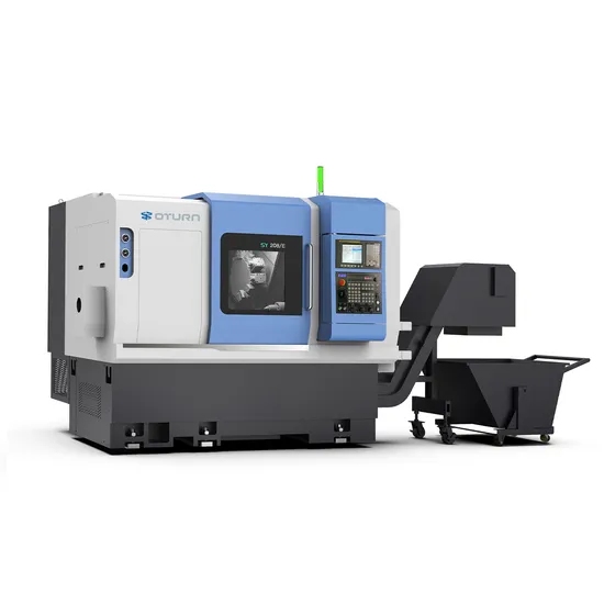 Oturncnc Heavy-Duty Horizontal Metal Slant Bed CNC Tureet Lathe with CE
