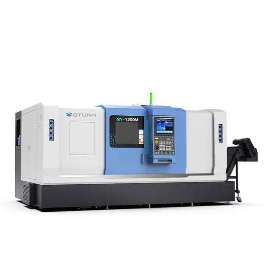 Single Spindle CNC Lathe Sy1200m with Bi-Directional Tool Selection