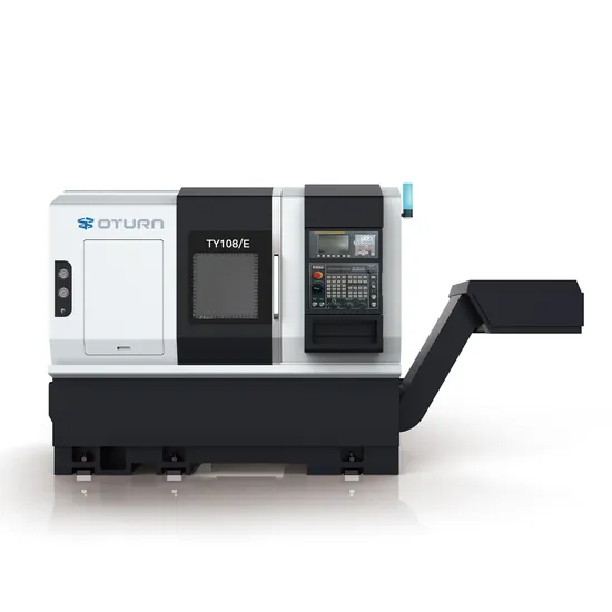 Heavy Duty CNC Slant Bed Lathe Ety108 with Synchronous Spindle Drive System