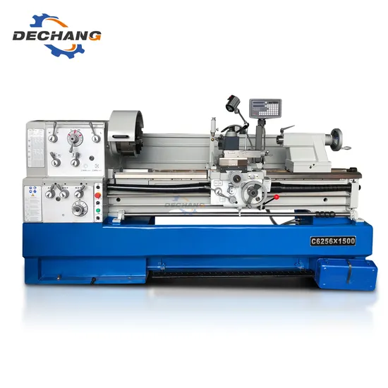 Horizontal Best Quality Precision Lathe C6256 Metal Gap-Bed Engine Lathe