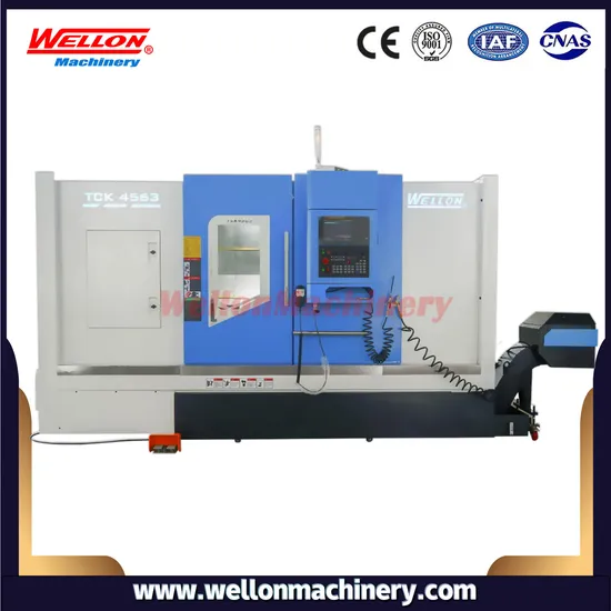 Heavy Duty CNC Slant Bed Lathe Tck4558 CNC Turning Machine