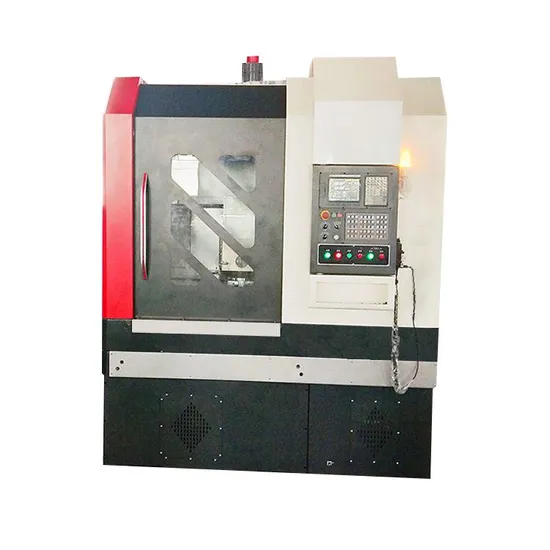China Automatic Wheel Cutting CNC Vertical Lathe Machine