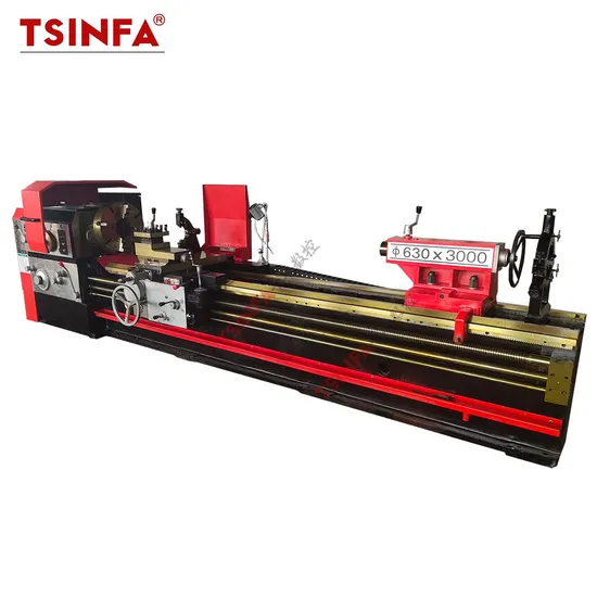New Horizontal Lathe Machine 7m Manual Iron Aluminum Turning Cw6263q Large Diameter