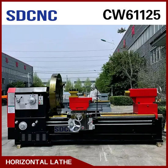 Horizontal Professional CNC Lathe Integral Bed Manual 61125
