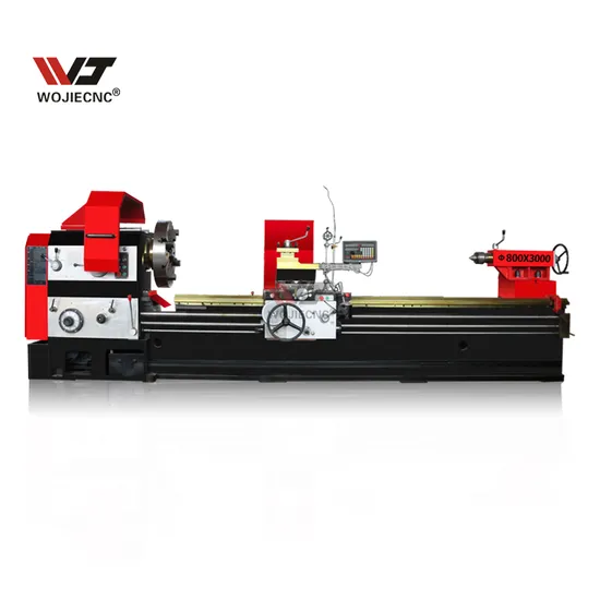 High Safety Big Lathe Machine for Metal Cw6163 Mt6 Tailstock