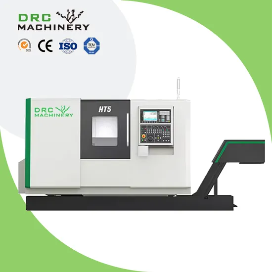 German Twin Double Multi Spindle CNC Lathe Ht5 Fanuc Heavy Cutting Turning Lathe Turning Center