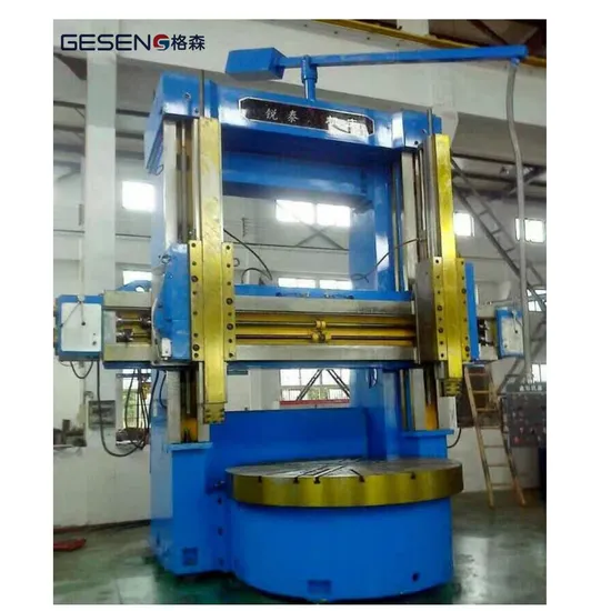 Dvt5225 Variable Transmission Double Column Gantry Vertical Lathe Railhead for Heavy Metal Turning Cutting Machine Tools CNC Manual Optional
