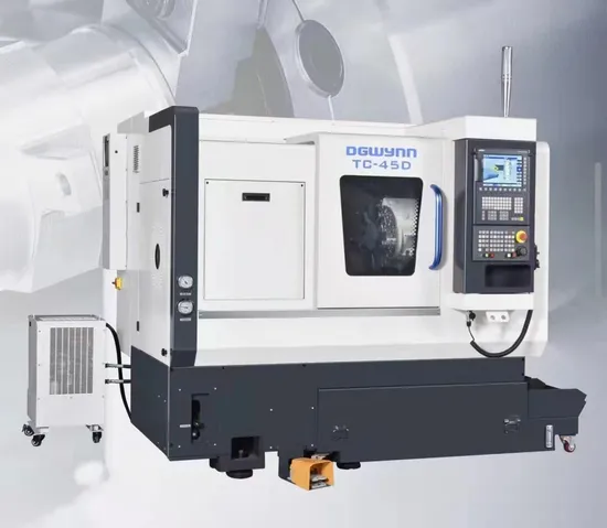 ISO 9001 Certified Lathe Tool Tc-45 CNC Milling Machine with Speed Turret and Power Knife Holder