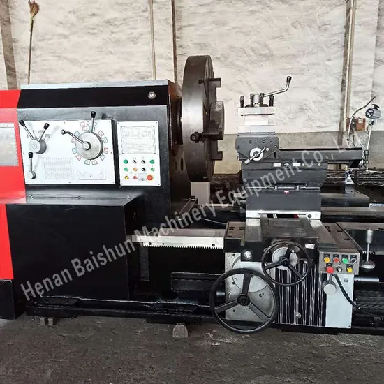 Wholesale Customized Large Lathe Manual Lathe Machine for Steel Mesin Bubut