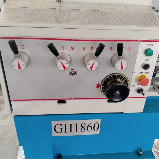 Big Bore Gap Bed Lathe Machine Gh1840 Gh1860 Gh2060