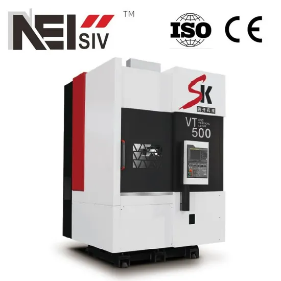 CNC Vertical Milling Machine with Fanuc Control CNC Lathe 3 Axis Hard Guide Rail Machine Vt-500